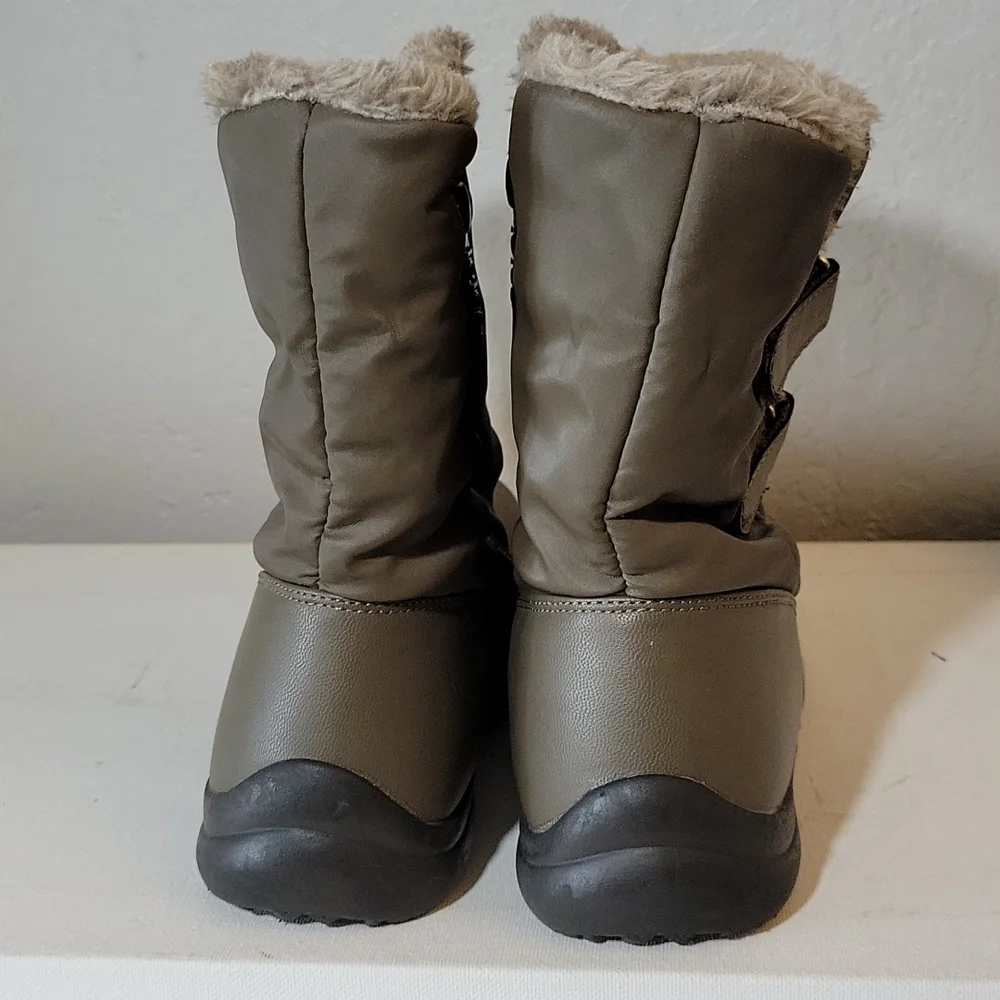 TOTES Winter Faux Fur Manmade Materials Boots 5.5M